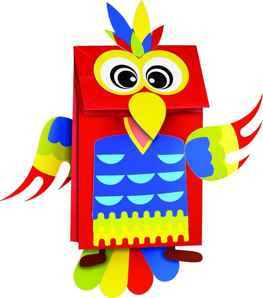Happy Kidz My Paper Bag Puppets -Craft Your own Puppet and Stories