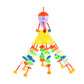 Ratna's Merry go Round for Infants no.11, Attachable to Cradle or Window, Soothing Music and Various Shapes for Developing Imagination and Thinking Skills (Multicolor)