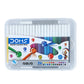 Doms Aqua 24 Shades Watercolour Sketch Pen Set | Unique Push Resistant Tip With Bright & Intense Colors | Non-Toxic & Safe For Kids | Colourful Sketching, Doodling & Mandala Art