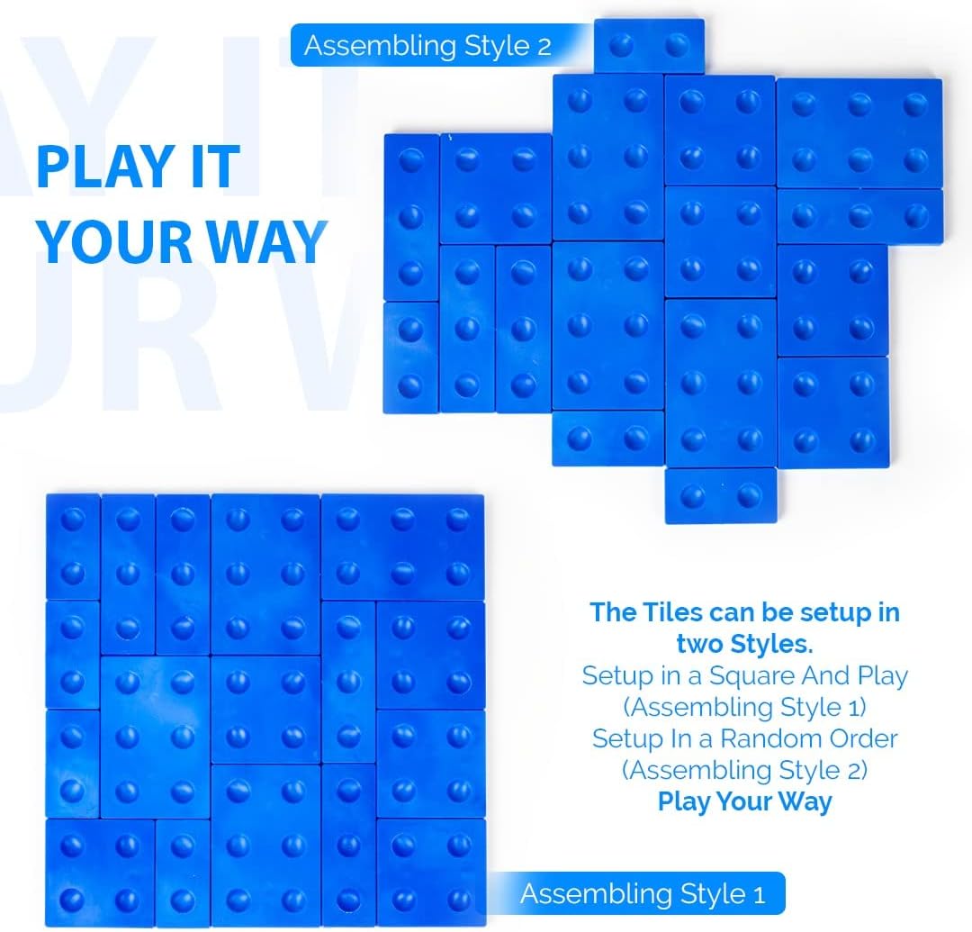 Ratna's Marble Challenge Strategy 2 Players Board Game for Kids & Adults