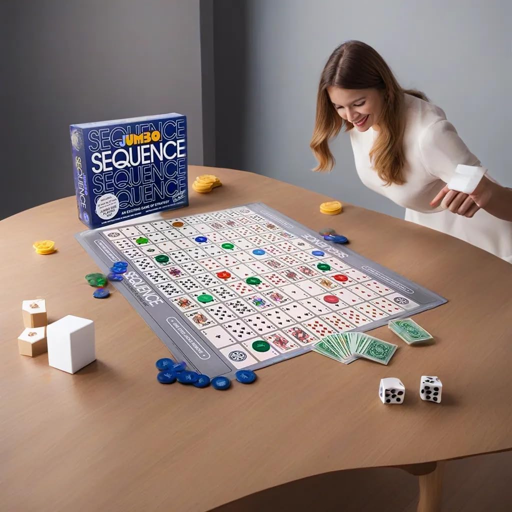 Jumbo Sequence Board Game