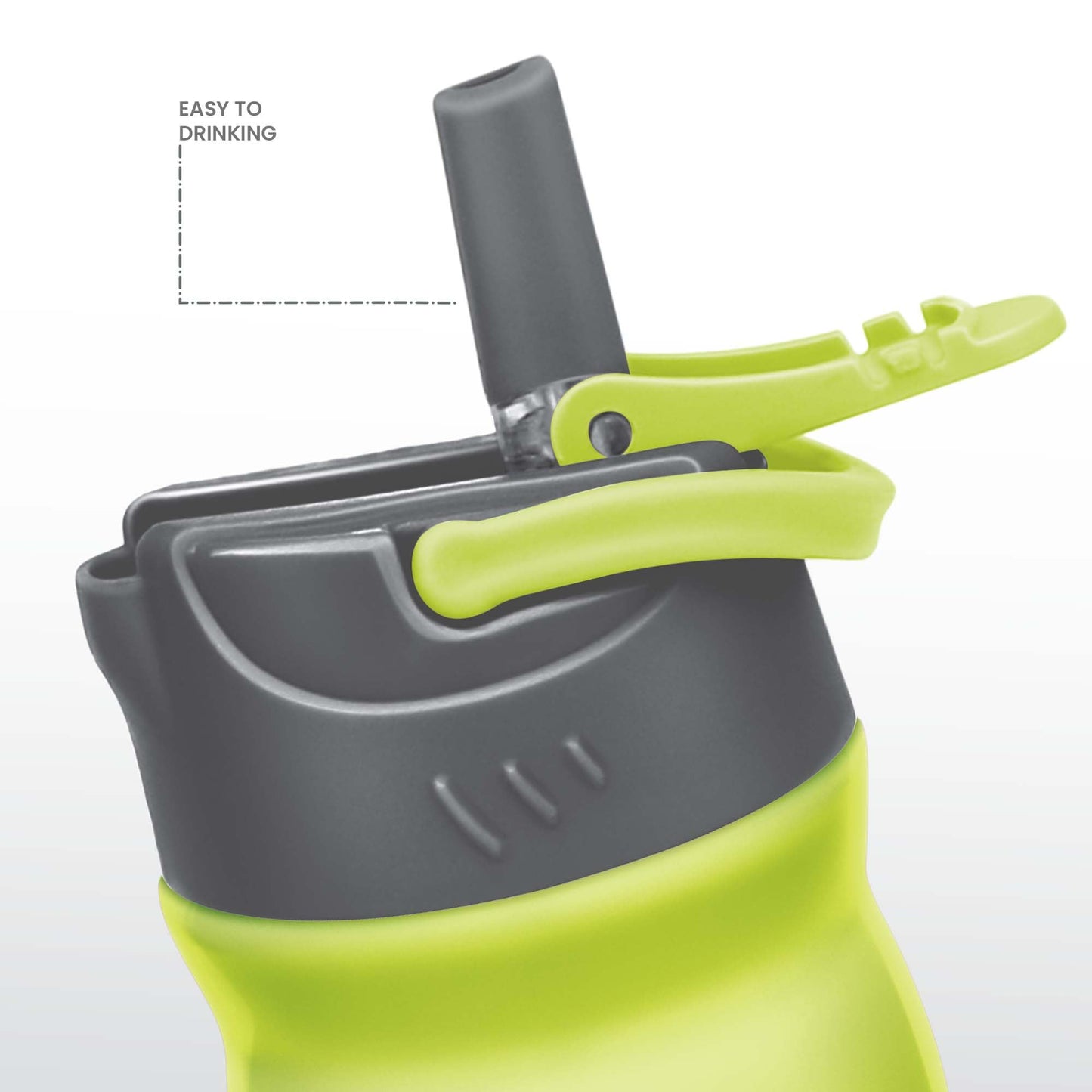 Milton Max 600 Water Bottle, 530 ml, 1 Piece | 100% Leak Proof | Office Bottle | Gym Bottle | Yoga Bottle | Home | Kitchen | Hiking | Treking Bottle | Travel Bottle