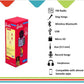 Ramson Handheld Multi-Function Wireless Bluetooth mic for Karaoke Singing with Speaker
