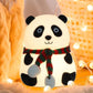 Panda Night Light for Kids- Rechargeable Silicone LED Lamp, 7-Color Changing, Perfect Room Decor & Gift for Toddler, Children, Teens- Cute Valentine's Day Present (Close Eye), Sandal