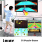 Sameo i Play 32 Bit Motion TV Video Game Console for Kids with 962Built in games 31 Motion Sports Games,31 Casual Puzzle Games and 900 8-Bit Games Toy Birthday Gift for Boys Girls