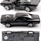 Alloy Metal Pull Back Die-cast Car 1:32 Dodge Charger Fast & Furious 7 Diecast Metal Pullback Toy car with Openable Doors & Light, Music