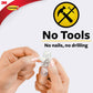 3M Command Plastic Clear Mini Wall Hooks, Up To 225Gms, Holds Strongly, Adhesive Hooks For Wall, Reusable, Multi-Surface Damage Free Hooks For Hanging Transparent, 6Hooks, 8 Strips