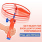 Ratna's Air Spinner Flies Upto 40 Feet High Spinnig Flying Toy for Outdoor Play for Kids