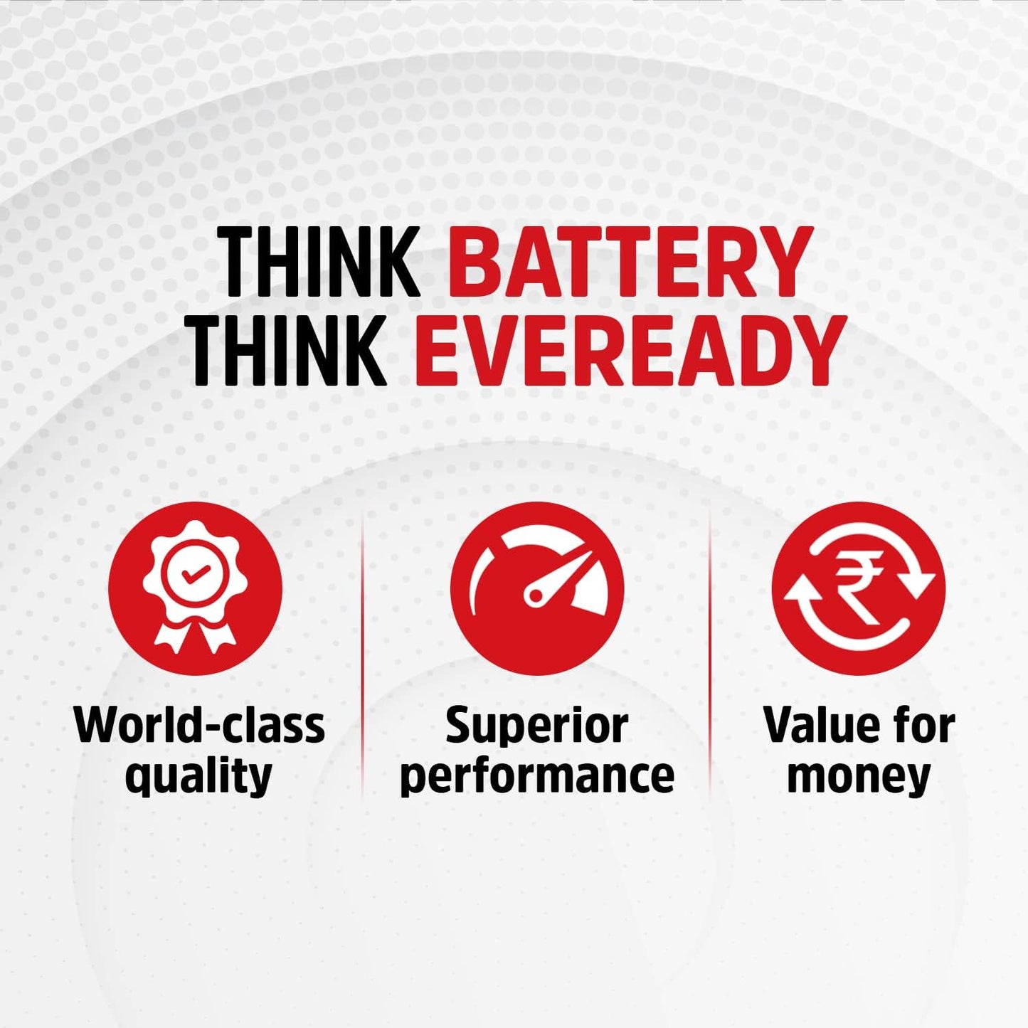 Eveready Carbon Zinc AAA Batteries | 1.5 Volt | Highly Durable & Leak Proof | AAA Battery for Household and Office Devices