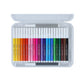 Doms Aqua 24 Shades Watercolour Sketch Pen Set | Unique Push Resistant Tip With Bright & Intense Colors | Non-Toxic & Safe For Kids | Colourful Sketching, Doodling & Mandala Art
