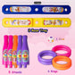 Ratna's 2 in 1 Colour Match Ring toss Unicorn Print Target Game Set - Indoor & Outdoor Game for Kids