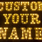 Marquee Alphabet Shaped Led Light - Asthetic Decorations Letter Light for Romantic Gift, Diwali Decoration Item, Night Light Lamp and Wall Lamp