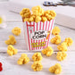 Popcorn Pencil Erasers Toppers Cap Erasers for Kids Cute Fun Novelty Food Erasers for Student School Supplies Prize Gifts Party Favors