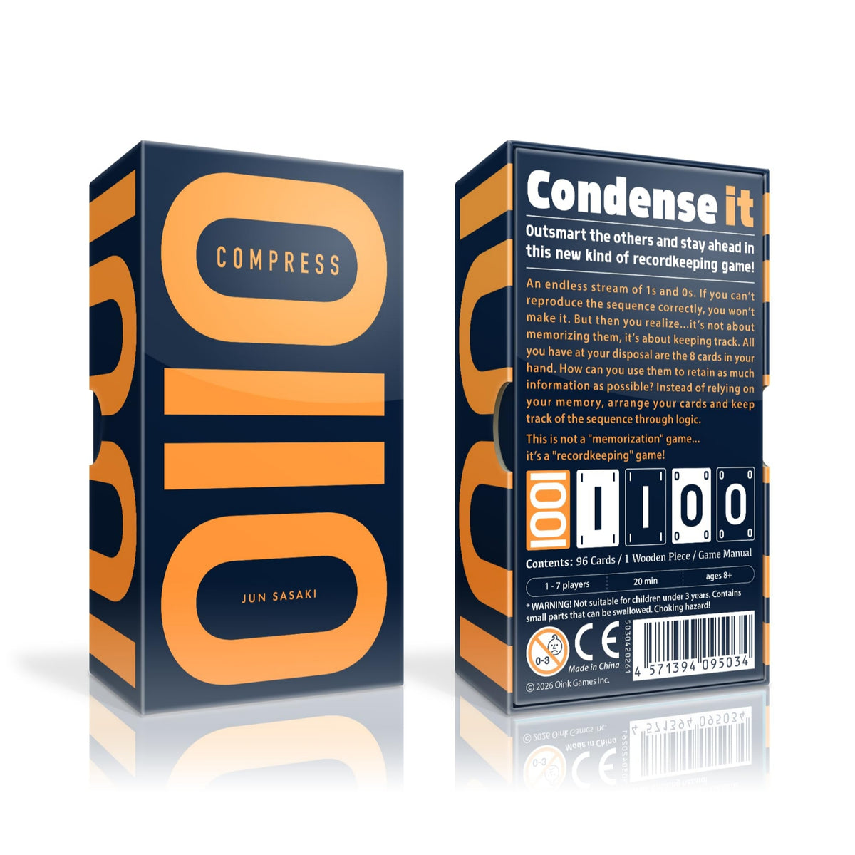 Oink Games Compress Card Game