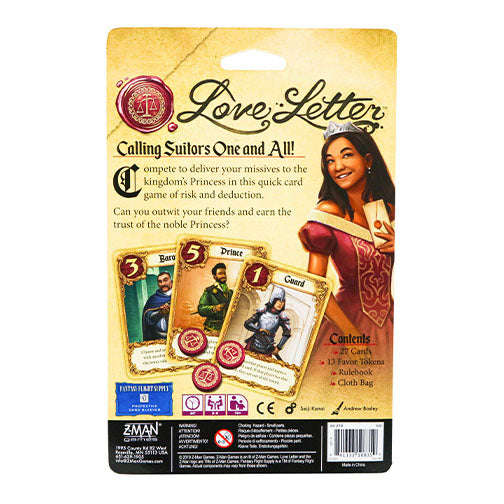 Z-Man Games Love Letter Card Game