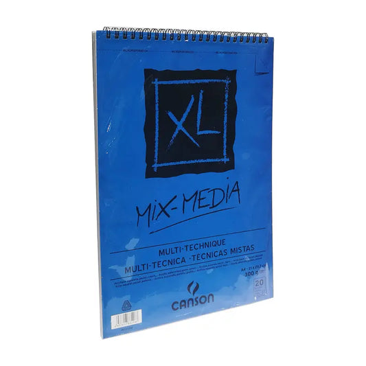 Canson XL Mix Media 300 GSM A3 Album of 20 Multi-Technique