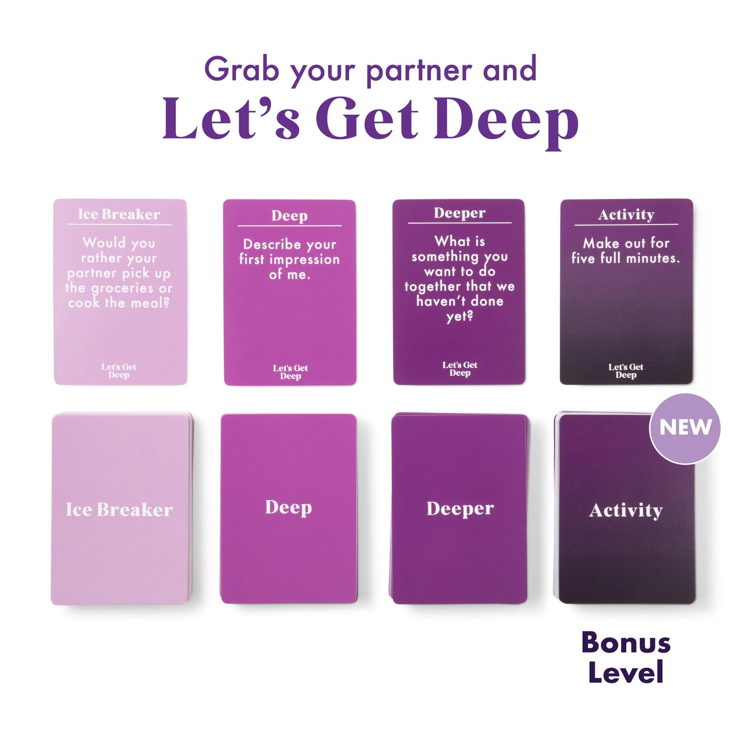 Let's Get Deep - The Adult Party Game for Couples by What Do You Meme?®