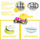 Sunny 14 pieces Open House kitchen set Mini Stainless Steel & Plastic Utensils | A perfect role play kitchen set toys for Girl kids | Certified as per Indian standards IS 9873, Safe & Durable for kids