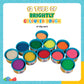 Funskool-Fundough Compound Fun Pack, 300gms, (12×25 gms) , multicolour, dough, toy, shaping, sculpting, 3 years