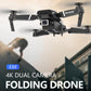 E88 Pro Drone with 4K Camera, WiFi FPV 1080P HD Dual Foldable RC Quadcopter Altitude Hold, Headless Mode, Visual Positioning