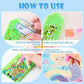 DIY 5D Diamond Painting Kit for Kids Rainbow Mermaid Diamond Art Supplies Arts and Crafts Painting with Frame & Tool Mermaid Diamond Painting Art Kits for Children DIY Desk Decor