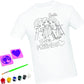 Ratna's Barbie Design Your Tshirt For Girls, Free Size Tshirt For 5-10 Years Girls