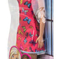 Barbie Doll (11.5 inches) with Colorful Butterfly Logo Print Red Dress & Strappy Heels, Great Gift for Ages 3 Years Old & Up