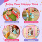 Dream House Playset for Girls, DIY Pretend Doll Mansion with Accessories - 234 Pcs Dream House Building Blocks Kit, Dream Castle for 3+ Year Old Girls, Kids, Childrens (Multicolor)