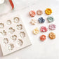Silicone Mould 11 Cavity Flower Fondant