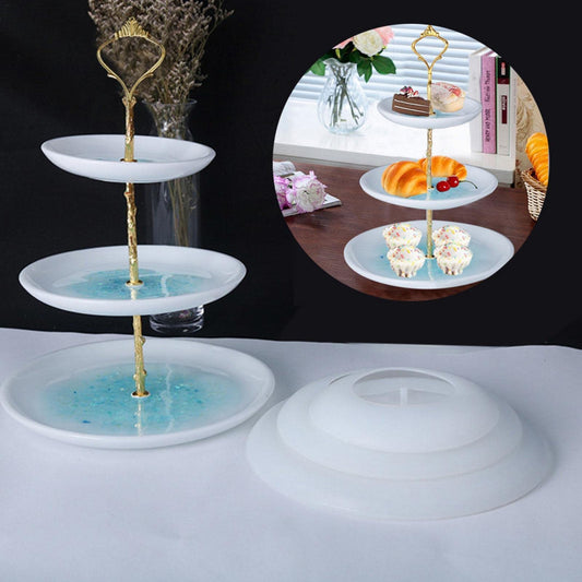 Silicone Mould 3 Tier Cake With Stand