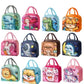 3D Cartoon Printed Lunch Box Bag Aluminum Foil Thermal Lunch Bags Insulation Waterproof Lunch Box Assorted desing (1 Pcs)