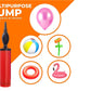 Balloon Pump Air Pump for Foil Balloon Inflatable Accessories Wedding Party Balloon Air Pumper, Hand Air Pump, Weddings Birthday Baby Shower Party Accessory Tool, Special Celebrations Ocassions Multicolor