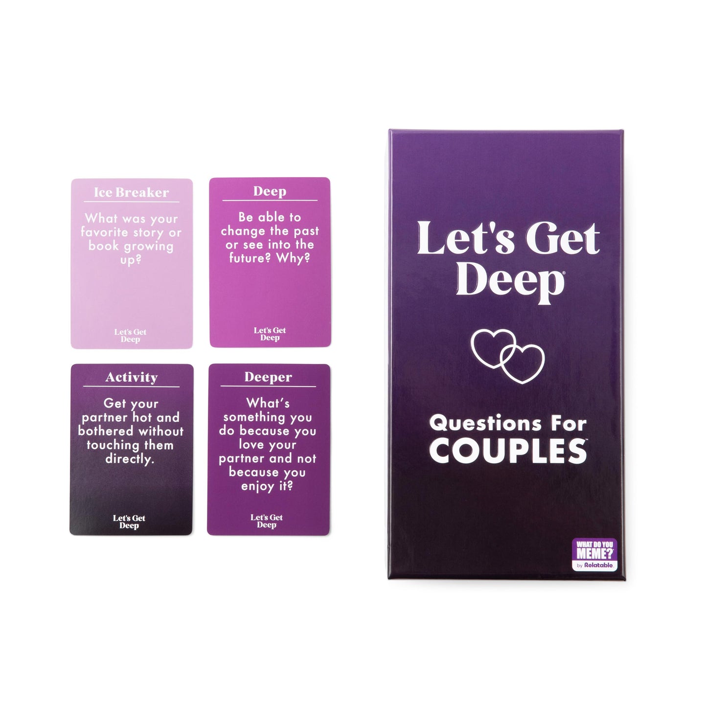 Let's Get Deep - The Adult Party Game for Couples by What Do You Meme?®