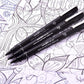 Uniball PIN 200 Fineliner Drawing Pen Set of 12 - 0.03mm to 0.8mm Tips