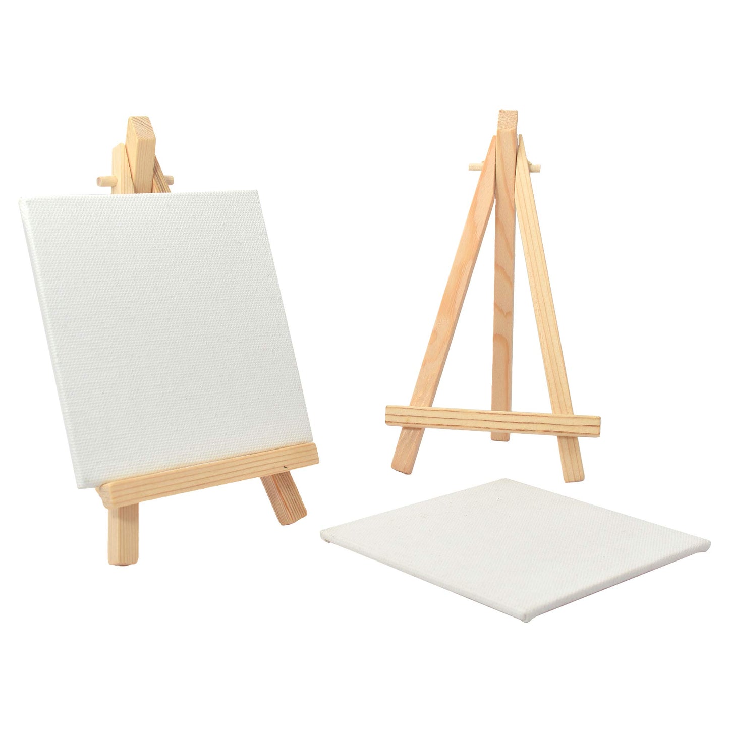 Mini Wooden Display Canvas With Stand 8 x 10 cm