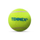 Tennex Rubber Tennis Ball for Cricket - Lightweight