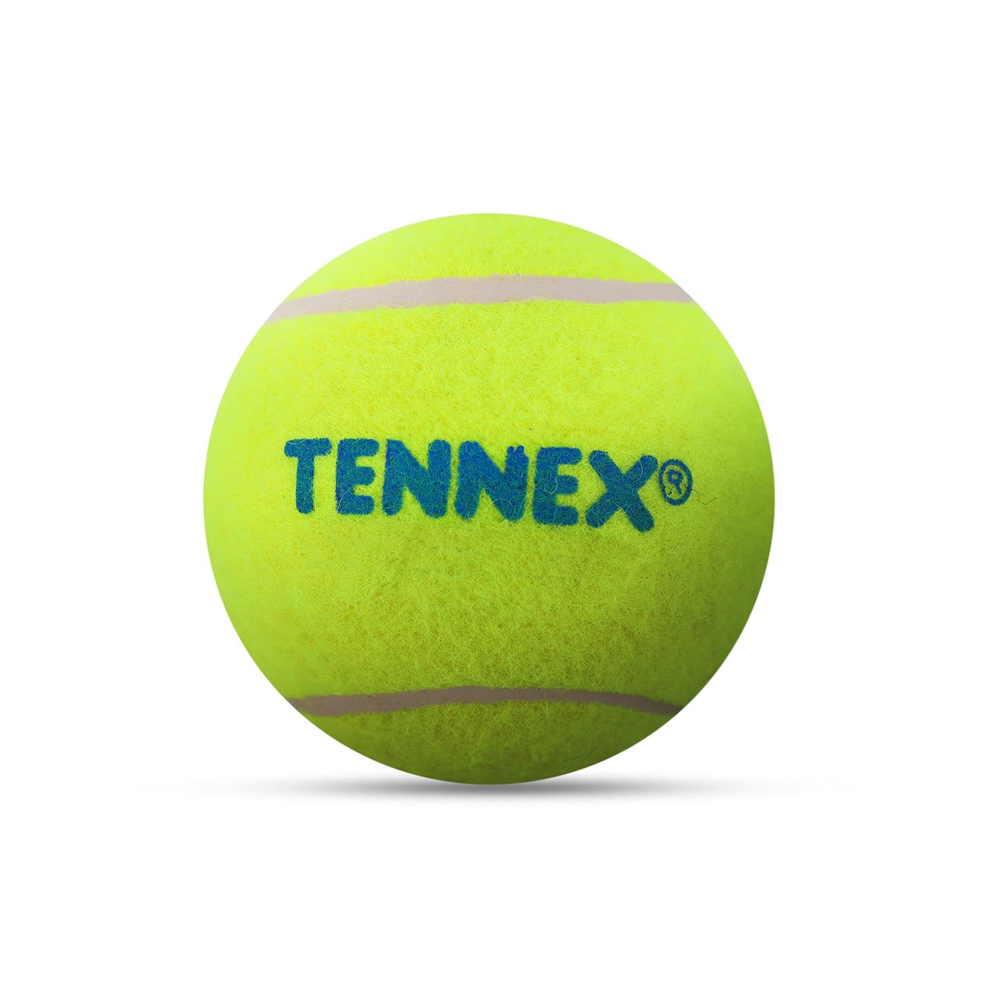 Tennex Rubber Tennis Ball for Cricket - Lightweight