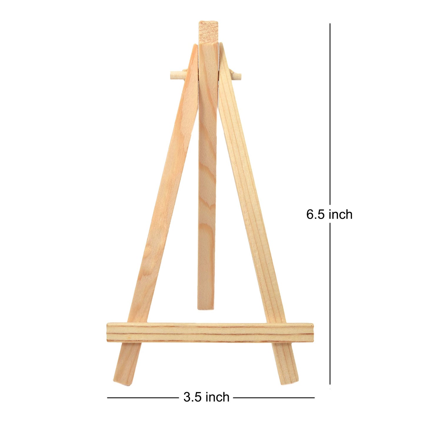 Mini Wooden Display Canvas With Stand 10 x 10 cm