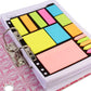 Sticky Notes & Page Markers Binder Pack, 250 Assorted Size Notes, 125 Page Markers 25 X 19 cm, Assorted Colors