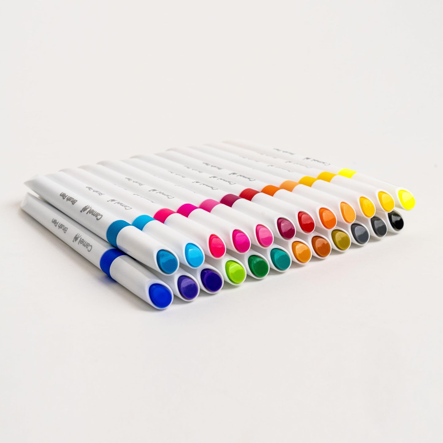 Camel Brush Pens- Assorted Pack of 24 Shades