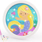 DIY 5D Diamond Painting Kit for Kids Rainbow Mermaid Diamond Art Supplies Arts and Crafts Painting with Frame & Tool Mermaid Diamond Painting Art Kits for Children DIY Desk Decor