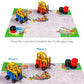 Toysbox Xtreme Forklift Innovative Spring Action Toy Game Vehicles Truck | Construction Toy | Truck Engineering Toy for Kids
