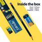 Apsara Matt Magic 2.0 Extra Dark Pencils Pack of 10