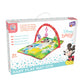 Ratna's Disney Baby Play Gym Mickey Mouse with Waterproof Soft Cozy matt Size 28 x 20 inches & Cute Hanging Toys for Infants