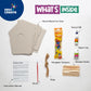 Pidilite Fevicreate Make Your Own Birdhouse art and craft kit learn birdlife in a fun way All art materials provided white acrylic colour and instruction manual Fevicol Craft bird homes Birthday gift for girls and boys 7+ years