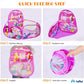 Large Size Ball Pool for Kids, Foldable Square Zoo Ball Pool Play Tent Kids, Playground Tent House with 50 Balls – Ball Pool Game for 2-5 Years Old Kids, Boys, Girls (Mermaid)