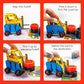 Toysbox Xtreme Forklift Innovative Spring Action Toy Game Vehicles Truck | Construction Toy | Truck Engineering Toy for Kids