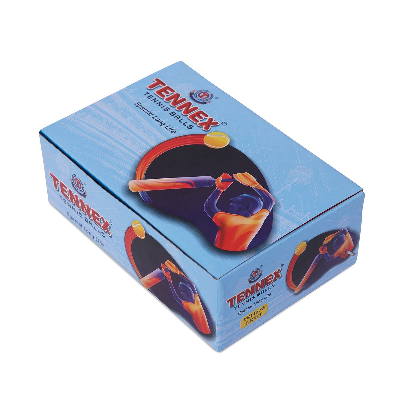 Tennex Rubber Tennis Ball for Cricket - Lightweight