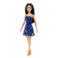 Barbie Doll (11.5 inches) with Colorful Butterfly Logo Print Blue Dress & Strappy Heels, Great Gift for Ages 3 Years Old & Up