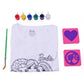 Ratna's Barbie Design Your Tshirt For Girls, Free Size Tshirt For 5-10 Years Girls